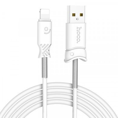 Кабель Hoco X24 Lightning 1m White