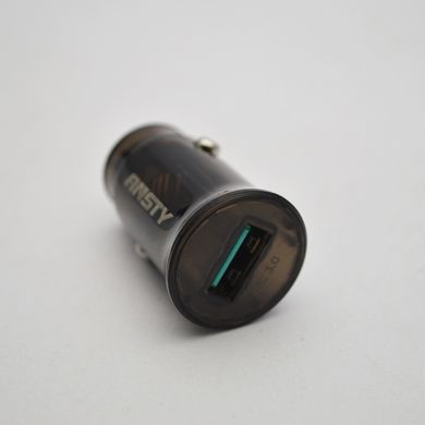 Автомобильная зарядка ANSTY CAR-013-I (1 USB 18W) with Lightning cable Black