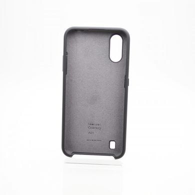 Чехол накладка Silicon Cover для Samsung A015 Galaxy A01 Black