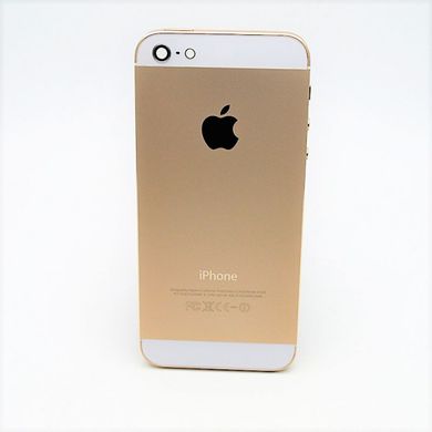Середня частина корпусу iPhone 5 Khaki Gold в комплекті зі шлейфами + бузер