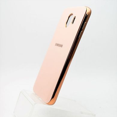 Чехол глянцевый с логотипом Glossy Silicon Case для Samsung J400 Galaxy J4 2018 Pink
