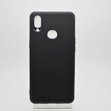 Матовий силіконовий чохол Matte Silicone Case для Samsung Galaxy A10s (A107) Black