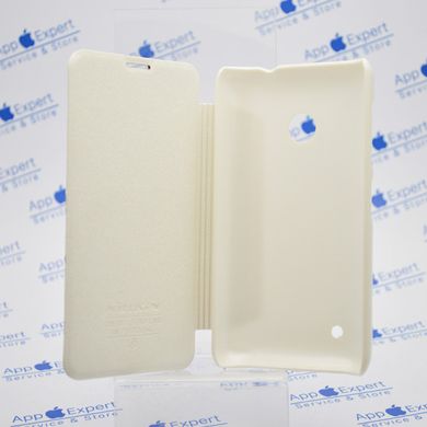 Чехол книжка Nillkin Sparkle Series Nokia Lumia 530 White
