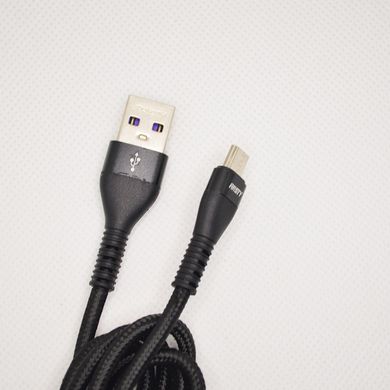 Кабель ANSTY ANS-80-A Nylon Micro USB 3.4A 1.2M Black