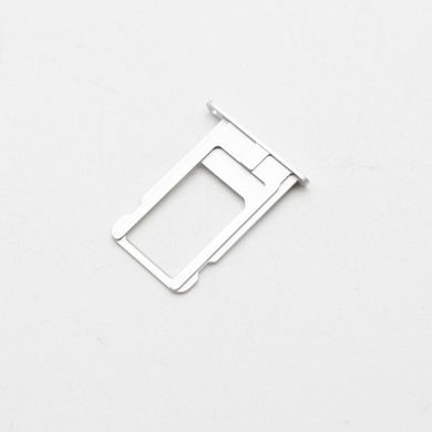 Держатель (лоток) для SIM карты iPhone 6 Plus White Original TW