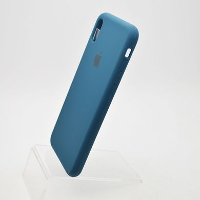 Чехол накладка Silicon Case Full Cover для iPhone Xs Max Emerald