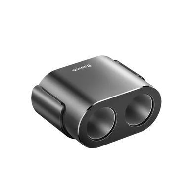 Автомобильное зарядное устройство для Baseus High Efficiency 2 USB 3.1A + 2 прикуривателя 80W Черный (CRDYQ-01)