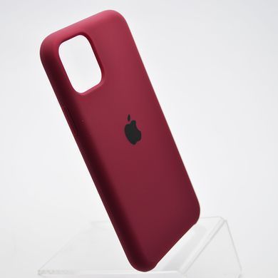 Чохол накладка Silicon Case для iPhone 11 Pro Marsala/Бордовий