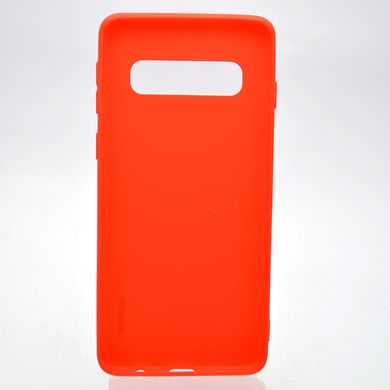 Чехол накладка SMTT для Samsung S10 Galaxy G973 Red/Красный