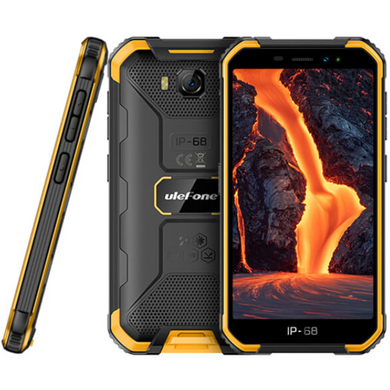 Смартфон Ulefone Armor X6 Pro (4/32 GB)(Black-Orange)