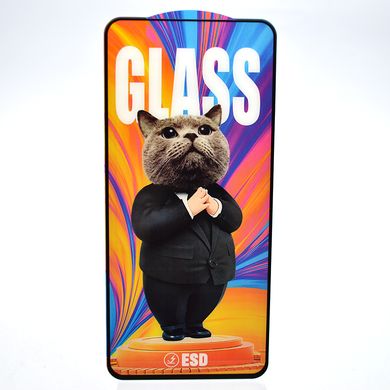Защитное стекло Mr.Cat Anti-Statci для Xiaomi Redmi Note 9/Redmi Note 9T/Redmi 10X/Note 9 5G Black