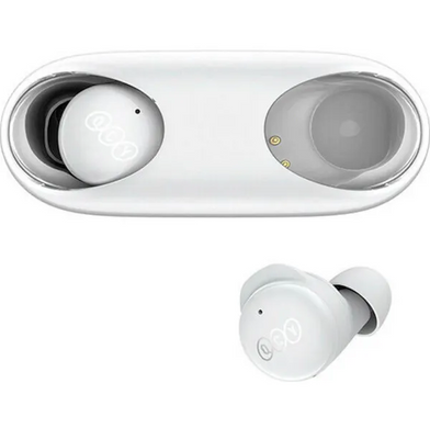 Безпровідні навушники TWS (Bluetooth) QCY T17s White
