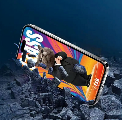 Захисне скло Mr.Cat Anti-Static для OnePlus N200 5G Black