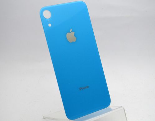 Задняя крышка Apple iPhone XR Light Blue HC (с большим отверстием под камеру)