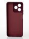 Чехол накладка Silicon Case Full Camera для Realme C53 Bordo/Бордовый