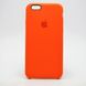 Чохол накладка Silicon Case for iPhone 6G/6S Apricot Copy