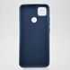 Чехол накладка Silicon Case Full Protective для Xiaomi Redmi 9C Dark Blue