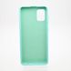 Чехол накладка Full Silicon Cover для Samsung A315 Galaxy A31 Sea Blue