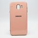 Чехол глянцевый с логотипом Glossy Silicon Case для Samsung J400 Galaxy J4 2018 Pink