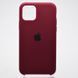 Чохол накладка Silicon Case для iPhone 11 Pro Marsala/Бордовий