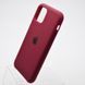 Чохол накладка Silicon Case для iPhone 11 Pro Marsala/Бордовий