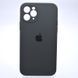 Чехол силиконовый с квадратными бортами Silicon case Full Square для iPhone 11 Pro Dark Gray