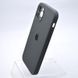 Чехол силиконовый с квадратными бортами Silicon case Full Square для iPhone 11 Pro Dark Gray