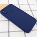 Чохол накладка Silicon case Full Square для iPhone X/iPhone Xs Midnight Blue