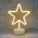 Нічний світильник (нічник) Neon Lamp Star (Зірка)