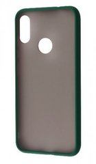 Чохол з напівпрозорою задньою кришкою Matte Color Case TPU для Xiaomi Redmi Note 7 Green