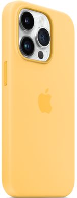 Чохол накладка для iPhone 14 Pro Max (6.7) Silicone Case with MagSafe Sunglow