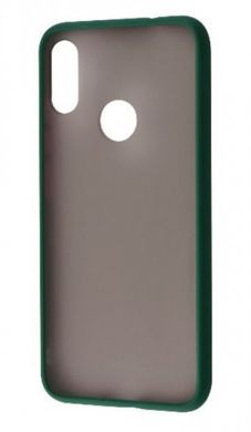 Чехол с полупрозрачной задней крышкой Matte Color Case TPU для Xiaomi Redmi Note 7 Green