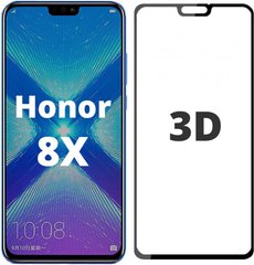 Защитное стекло для Honor 8X MiaMI 3D Full Glue (0.33mm) Black