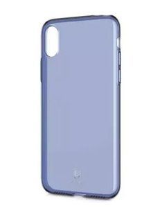 Чохол Панель Baseus Simple Series Case For iPhone X Прозорий Blue (arapiphx-a03)