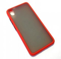 Чохол з напівпрозорою задньою кришкою Matte Color Case TPU для Xiaomi Redmi 7A Red