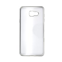 Чехол накладка силикон Baseus Lustre Electroplated Samsung A710 Silver