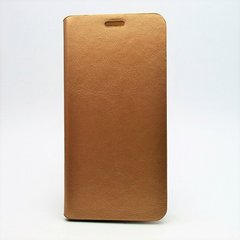 Чехол книжка СМА Original Flip Cover LG H734 G4s Titan Gold