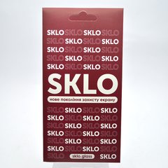 Защитное стекло SKLO Premium для Tecno Spark 8 Pro Black/Черная рамка