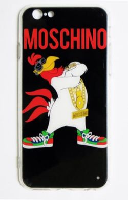 Чехол с мультяшными героями Moschino iPhone 6 Foghorn Leghorn