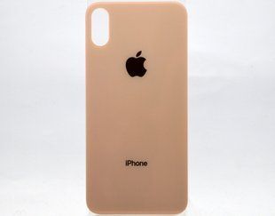 Задня кришка Apple iPhone XS Max Gold Original (з великим отвором під камеру)