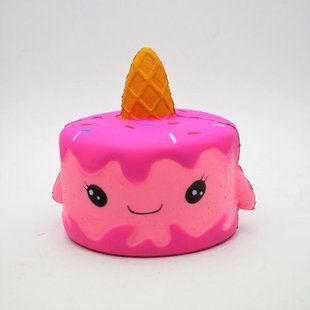 Ароматная игрушка-антистресс Squishy Antistress Cake Unikorn Pink