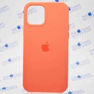 Чехол накладка Silicon Case для iPhone 12/12 Pro Pink citrus