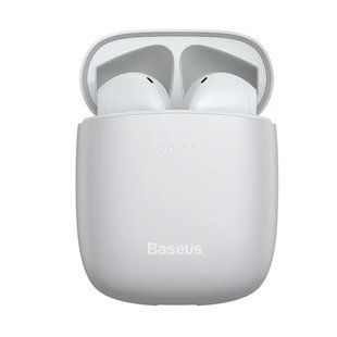 Навушники Безпровідні TWS (Bluetooth) Baseus Encok True Earphones W04 White NGTW030102