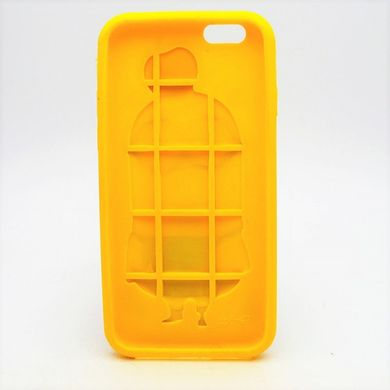 Чехол силиконовый объемный 3d I Love Minion для iPhone 6/6S