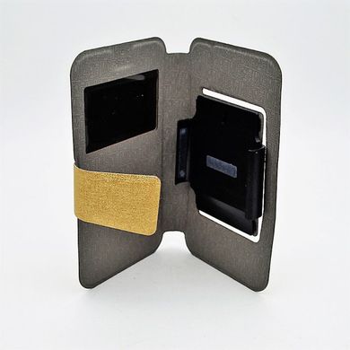 Чехол универсальный для телефона CMA Book Cover 4.5" дюймов Gold (S)