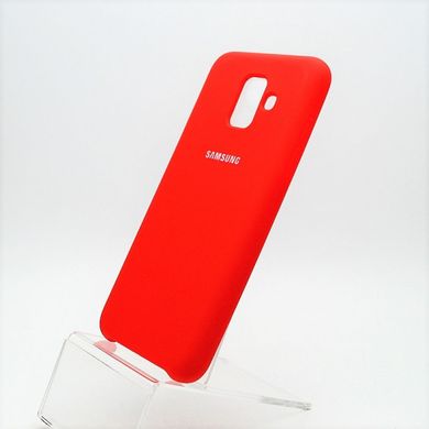 Чехол накладка Silicon Cover for Samsung A600 Galaxy A6 2018 Red Copy