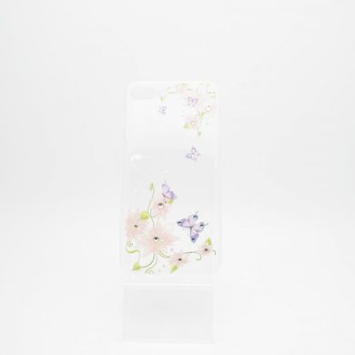 Чехол силикон QU special design "FLORID" для iPhone 7 Plus/8 Plus (006)