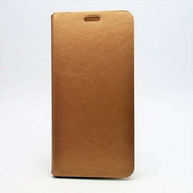 Чехол книжка СМА Original Flip Cover LG H734 G4s Titan Gold