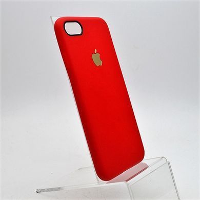 Чехол силикон TPU Leather Case iPhone 7/8 Red тех. пакет