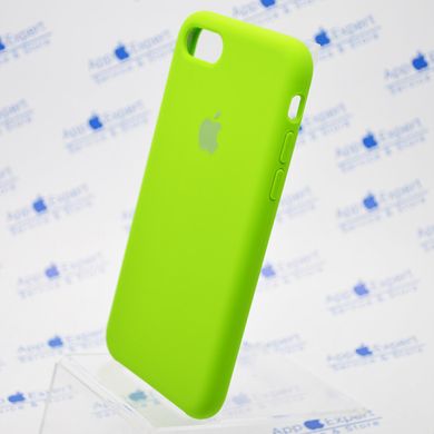 Чехол накладка Silicon Case для iPhone 7/8/SE 2 (2020) Lime green